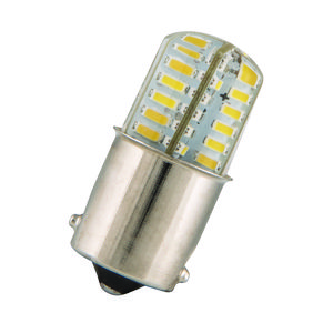 Signaleringslamp Ba15s T15X36 24V AC/DC 1.8W 15W 140lm 841