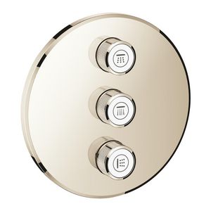 Grohtherm SMARTCONTROL afbouwdeel volume (3x) nickel rond