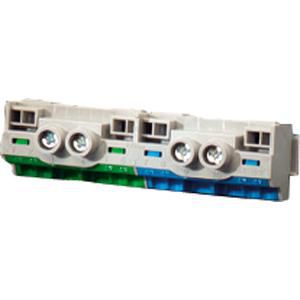PE+Nul klem per PE/Nul 2x25 4x4 mm2 4,5 mod br