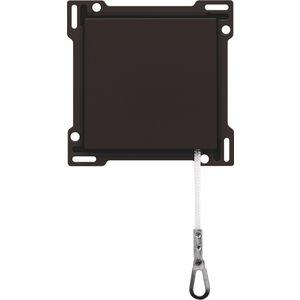 Afwerkingsset trekdrukknop dark brown