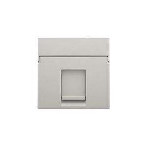 Centraalplaat data 1x RJ light grey