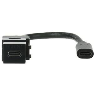 Koppeleenheid Keystone USB USB met USB-C zwart (0229/13)