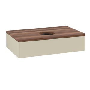 Wastafelonderkast Antao 800x190x500mm S.Grey Matt Lacquer K08052HJ