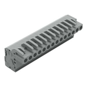 1-draads FE steker HA 2,5mm² grijs 232-114/026-000 VVE=25