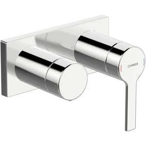 Wandafbouwset badmengkraan met omstelling HANSAMATRIX RONDA