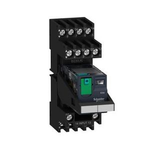 Miniature plug-in relay pre-assembled 12 A 2 CO VVE=30