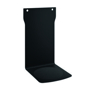 Drupschaal in mat zwart voor zeepdispenser 51058x en 512066x