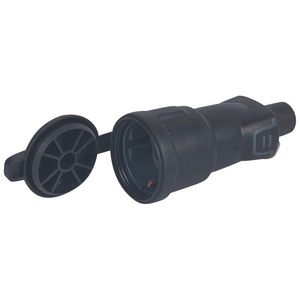 Contrastekker rubber met deksel IP44 VVE=10