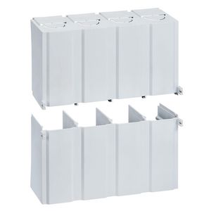 Doos a 8st. Set 2 klemafscherm. scheidings/bronomschak. DSX1