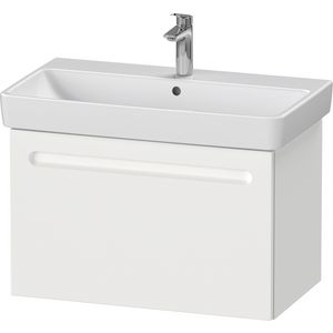No.1 Wastafelonderb hang wit Mat 740x426x478mm