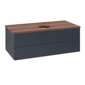 Wastafelonderkast Antao 1000x360x500mm Mid.Blue Matt Lacquer K20052HG