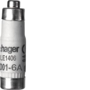 Zekering D01-6A 400V gG VVE=10