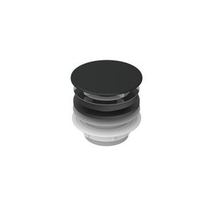 Afvoerplug 11/4" geglazuurd Zwart