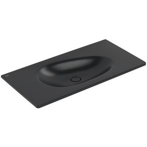 Meubelwastafel Antao 1000x500mm Pure Black CeramicPlus  4A76A3R7