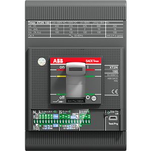 XT2H 160 Ekip Dip LSI In=100A 3p F F vast+vooraansl Ekip DIP