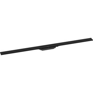 Douchegoot RainDrain Flex rechte 1200 inkortbaar mat zwart