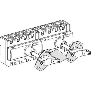 Mechanische vergrendeling INS40-160A draaibed.+verlengas