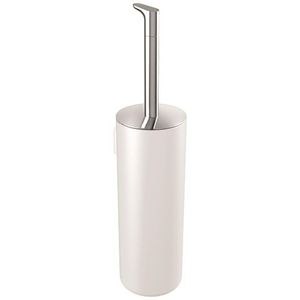 Toiletborstelgarnituur chroom/wit Style