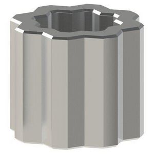 Verloopstuk Ster Inox 304L 22x14x24mm PSS.22/14