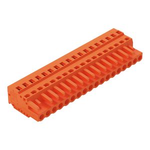 1-draads FE steker 2,5 mm² oranje 231-318/102-000 VVE=10