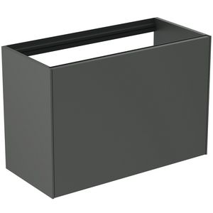 Conca wastafelmeubel 80x37x55cm 1 lade zonder afdekblad mat antraciet