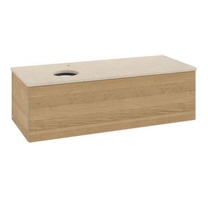Wastafelonderkast Antao 1200x360x500mm Honey Oak L33053HN