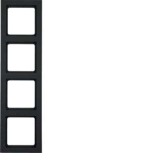 Afdekraam 4-v berker Q.3 antraciet soft-finish