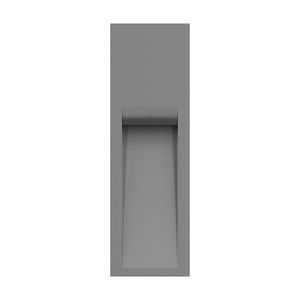LED-Wandinbouwarmatuur 3000K 9W DALI asymm. extra verspeiden