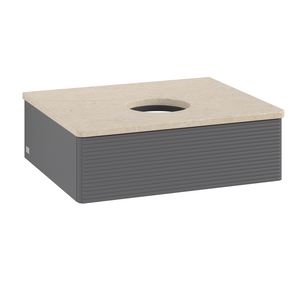 Wastafelonderkast Antao 600x190x500mm Antr. Matt Lacquer L07113GK