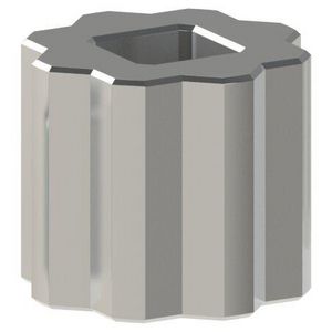 Verloopstuk Ster Inox 304L 22x11x24mm PSA.22/11