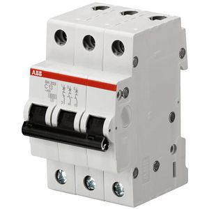 Installatieautomaat 3Polig,6kA C-karakteristiek