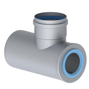 Schacht adapter PP 60/100 60-80 MINIFLEX rookgasafvoer