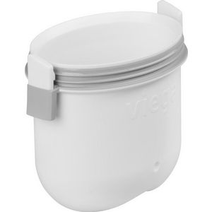 Beker ovaal kunststof  tbv ruimtebesparend sifon model 5634.15