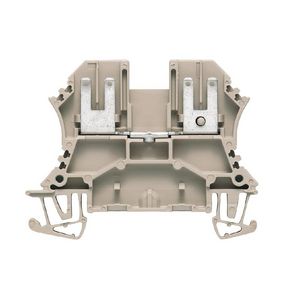 Doorvoerklem Flat-blade d.beige 1mm2 VVE=100