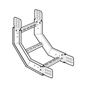 Stijgstuk RVS316 B150 H100