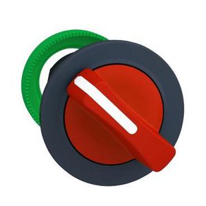 Kop voor keuzeschakelaar 2 pos Rood Blijft in stand