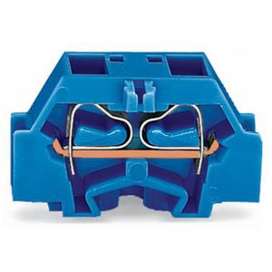 4-draads klem zonder drukknop Ex i blauw 261-334 VVE=50