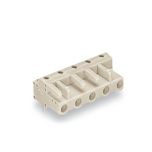 THT FE steker HA raster 7,5mm li.grijs 722-832 VVE=100