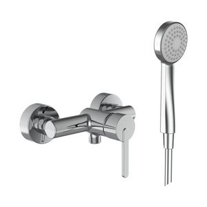 Douche kraan afst150 fitti incl hand+kunst slang 1600 chroom
