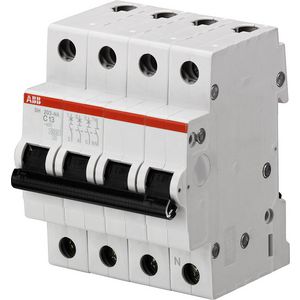 Installatieautomaat 3p+n C-karakteristiek 10A