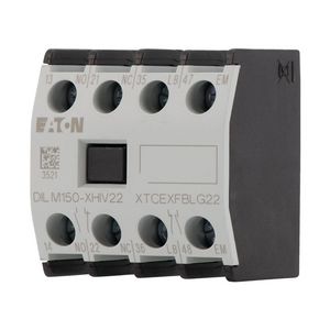 Hulpcontactblok DILM40..170 DILMP63..200 hulpc. 2m 2v 277953