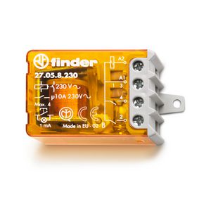 Impulsrelais 2 maakcontacten 10A 230V AC