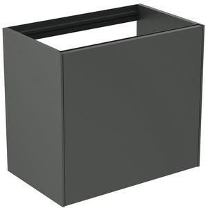 Conca wastafelmeubel 60x37x55cm 1 lade zonder afdekblad mat antraciet