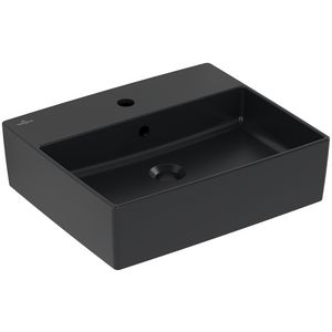 Opzetwastafel Memento 2.0 500x420mm Pure Black CeramicPlus 4A0750R7