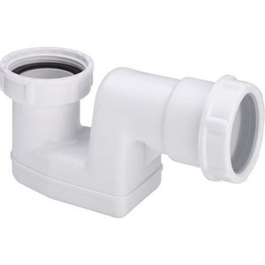 Douchebaksifon 1.1/2" bn. zonder plug