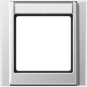 Afdekraam alum.met tekstvak 1-voudig A500 VVE=10