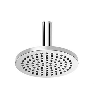 Overkoep. rond Regendouche m plafondbevestiging zwart mat