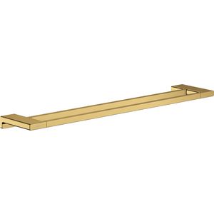 AddStoris dubbele handdoekhouder polished gold optic