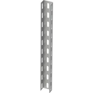 U-profiel 3-zijdig geperf. 50x30x1000 rvs A4 1.45