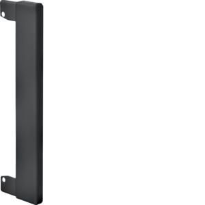 Afsluitstuk BR65 wandrozet 65x100mm staal zwart